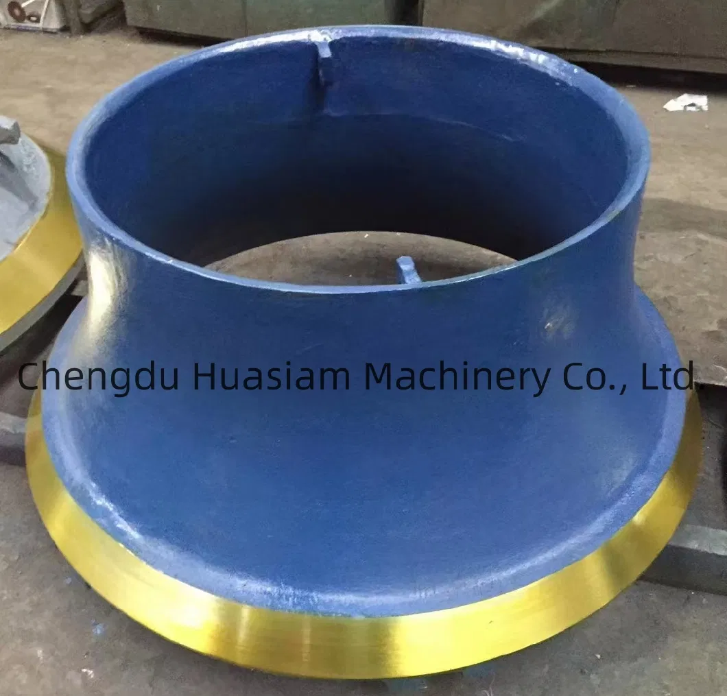 Crusher Parts Supplier High Quality Mine Cone Crusher Wear Parts Mantle Bowl Liner for Cone Crusher