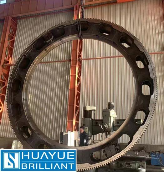 Высококачественная шестерня для запасных частей шлифовального оборудования шаровой мельницы